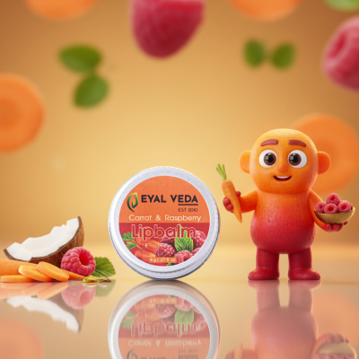 Carrot & Raspberry Lip Balm
